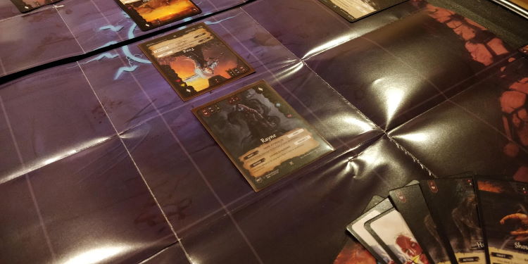 Genesis: Battle of Champions - Rayne on the board