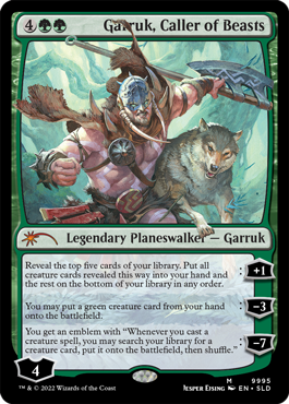 Garruk, Caller of Beasts - Secret Lair