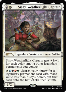 Sisay, Weatherlight Captain - Secret Lair
